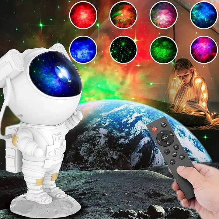 Proyector Astronauta de Estrellas y Galaxias HD,
proyector de galáxias,
proyector para niños,
proyector de astronauta